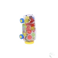 Bonbons gélifiés halal au gingembre dans des jouets de voiture Happy Time