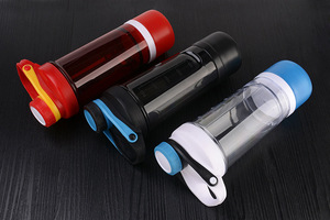 Wholesale BPA Free Plastic Blender Protein <b>Shaker</b> <b>Bottle</b> With Mixer Ball - Product Image 4