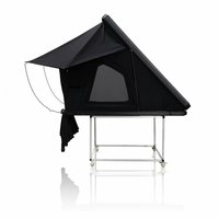Tente de toit rigide en aluminium Triangle T RTT avec tige hydraulique scellée, tissu Oxford 420D, pour camping tout-terrain et SUV