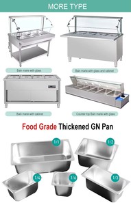 Commercial Bain Marie <strong>Food</strong> Warmer Counter Kitchen Equipment Electric Warm <strong>Food</strong> <strong>Display</strong> Cabinet - Product Image 4
