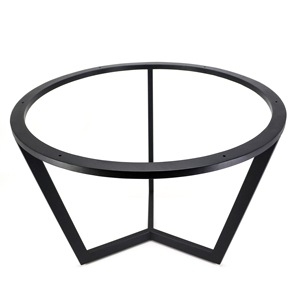 Table d'appoint moderne de luxe dorée pour café thé cadre minimaliste peinture en métal OEM salle à manger maison bureau usage vivant pieds de meubles - Product Image 4