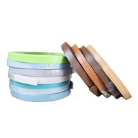 Bande de bordure en PVC ABS à grain de bois naturel simulé, écologique, pour une décoration économique de la maison