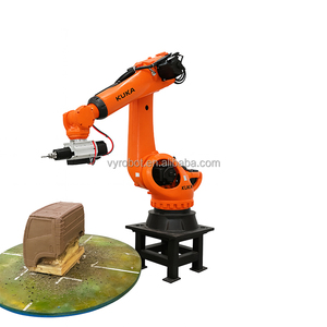 Robot di Fresatura e Incisione <span class=keywords><strong>CNC</strong></span> KUKA per Metallo, Legno, Pietra e Plastica, Intaglio di Precisione nella Produzione Industriale Automatizzata - Product Image 1