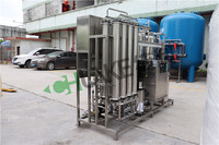 Système de purification d'eau potable purifiée 2000 LPH, système de dessalement par osmose inverse