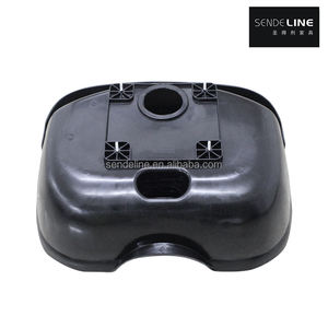 Sendeline H018-1 Modern Design Black Plastic <strong>Portable</strong> <strong>Shampoo</strong> <strong>Sink</strong> Complete Sets of Pipes Commercial Salon Barber Chair Base - Product Image 4