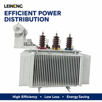 Transformateur de puissance haute tension LEINENG 33KV 500KVA 800KVA 1250KVA immergé dans l'huile pour distribution