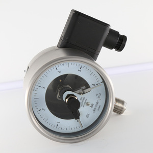 YXC100H Precision Pressure <b>Gauge</b> 100mm Stainless Steel Electric Contact <b>Gauge</b> For Industrial Use - Product Image 1