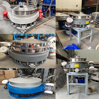 304 Edelstahl Lebensmittelqualität Feinpulver-Sortiermaschine Industrielles Durchlaufsieb