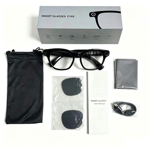 Lunettes Intelligentes X CY05 AI avec Caméra 8MP IMX219, Traduction Photo et Appel en Temps Réel ChatGPT, Double Micro, Réduction de Bruit ENC, Bluetooth, WiFi - Product Image 4