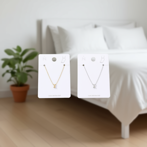 Tobillera de Acero Inoxidable con Letra X, Diseño Minimalista, Joyería Fina para Mujer - Product Image 3