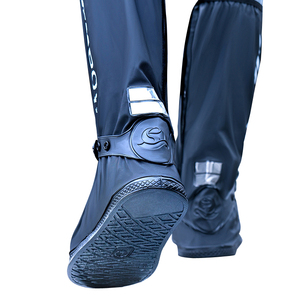 Produttore all'ingrosso scarpe da pioggia personalizzate antiscivolo in PVC per esterni regolabili in gomma per uomo per camminare - Product Image 1