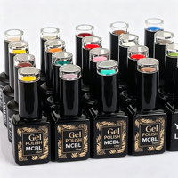 Kit professionnel de vernis à ongles UV en gel de base en caoutchouc pour nail art DIY, végétalien, sans HEMA, écologique et sain