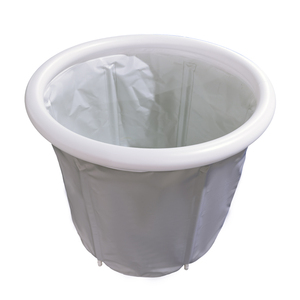 75*75cm <span class=keywords><strong>bain</strong></span> chaud <span class=keywords><strong>bain</strong></span> de glace gonflable pliable portable assis baignoire - Product Image 5