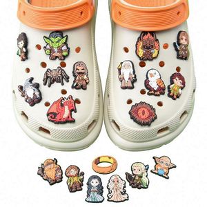 Breloques pour chaussures série fille, en métal et résine, pour tongs et sabots, motifs animaux de plage, chien, <span class=keywords><strong>chat</strong></span>, dessin animé, PVC, caoutchouc, épingles pour enfants pour sabots - Product Image 4