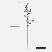 Künstliche Seiden-Plüsch-Lilien des Valley mit Langem Stiel für Heimdekoration und Hochzeitsarrangements