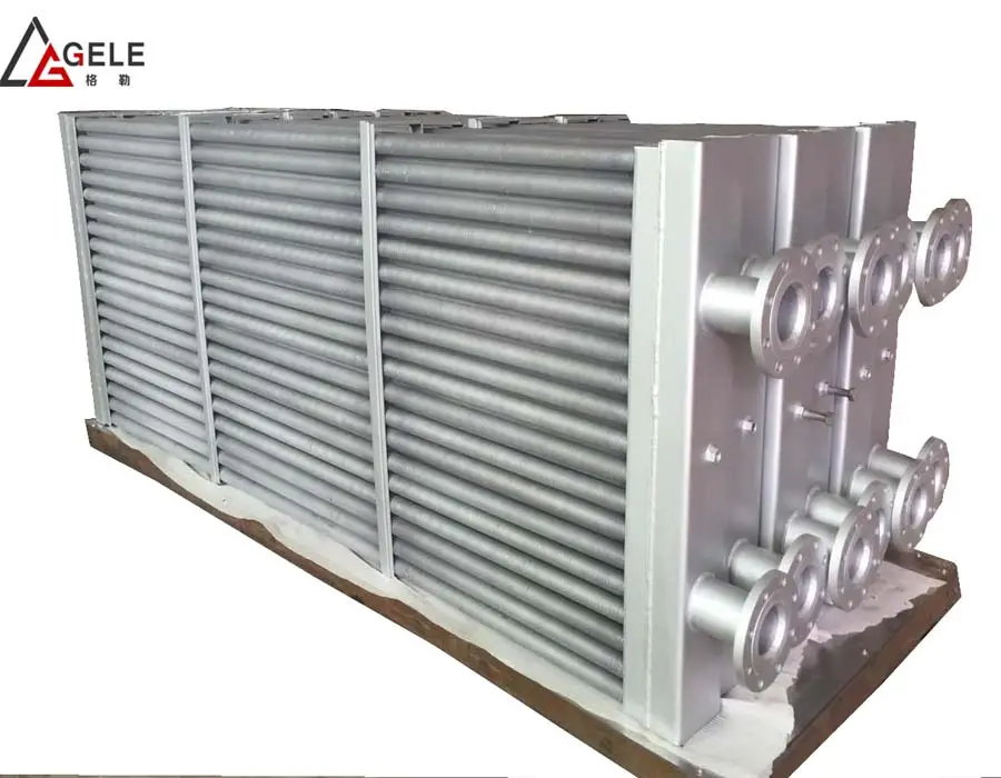 Custom-made Drawing Gas Condensing Economizer Coils Steel Stainless Heat Recovery Exchanger Units for Steam Boilers