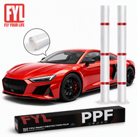 Película Protectora de Pintura Transparente Ultra Gruesa de TPU PPF FYL de 9.5mil, Autoregenerable, Hidrofóbica, Antiarañazos, para Autos