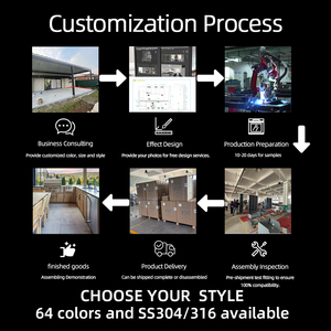 <span class=keywords><strong>Cuisine</strong></span> extérieure ODM SS316 pour cour, résistante à l'humidité, durable et robuste, îlot de <span class=keywords><strong>cuisine</strong></span> de jardin avec mini-réfrigérateur en verre - Product Image 4