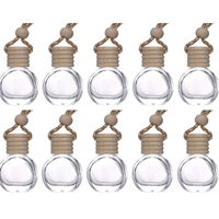 Dispositif de diffusion de bouteille de parfum de voiture Diffuseur de bouteille de voiture Clip d'évent Bouteille de diffuseur de voiture 8ml