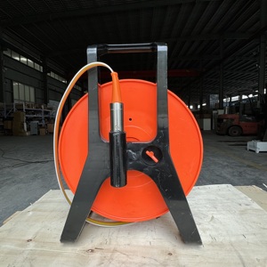 Jauge de niveau portable submersible pour puits profonds et règle de mesure de profondeur de puits avec règle en acier pour la détection du niveau d'eau des forages - Product Image 5