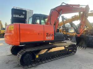 Excavatrice Hitachi d'occasion bon marché ZX120 ZX130 ZX70 ZX75 ZX60 pelle sur chenilles 12 tonnes moteur d'origine et composants de base PLC Shanghai - Product Image 5