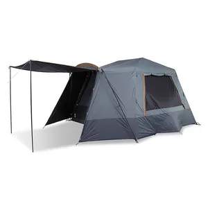 자동 빠른 개방 야외 캠핑 텐트 4-6 사람 텐트 더블 레이어 방수 한 방 가족 텐트