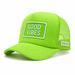 Gorra Trucker de 5 Paneles Personalizada de Fábrica con Logotipo Bordado, Gorra Trucker de Espuma con Bordado 3D Personalizado - Product Image 5