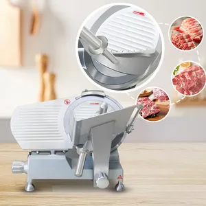 JK-250L bán tự động đông lạnh thịt cắt máy pho mát ham Xúc xích thịt xông khói thịt bò cuộn cắt máy cắt thịt đông lạnh Slicer