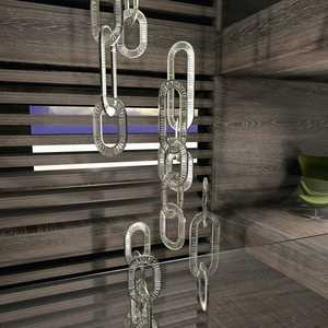 Luxury Modern Stairs K9 Crystal <strong>Chandeliers</strong> Indoor Decor Living Room Hanging Light for Hotel Restaurant Pendant <strong>Chandelier</strong> Light - Product Image 2