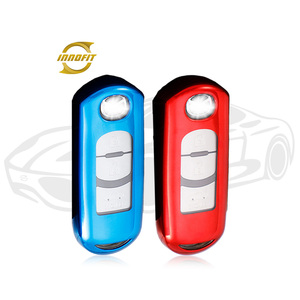 Innofit MAB1 เคสกุญแจรถยนต์ TPU แบบมีปุ่มใสสำหรับ Mazda Angkesaila Atenza CX4 CX5 <span class=keywords><strong>CX8</strong></span> CX30 ราคาโรงงานสากล - Product Image 1