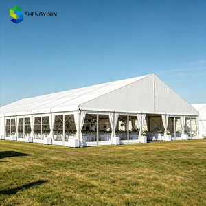 Tente de réception de luxe pour l'extérieur, chapiteau de mariage classique et élégant, tente d'événement avec toit en PVC, pour 200, <span class=keywords><strong>300</strong></span> ou 500 personnes - Product Image 2