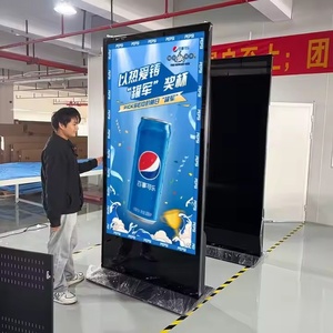 43 49 55 65 inch Android Màn hình cảm ứng kiosk trong nhà <span class=keywords><strong>LCD</strong></span> tầng thường vụ dọc Totem kỹ thuật số biển và hiển thị quảng cáo - Product Image 1