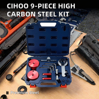 Kit d'outils de calage moteur Ford 2.0L, jeu de blocage d'arbre à cames, d'arbre à vilebrequin et de volant moteur en acier à haute teneur en carbone Cr-V dur pour EcoBoost
