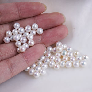 Ngọc Trai Tự Nhiên Khuyến Mãi Bán Buôn 5-5.5Mm Trắng <span class=keywords><strong>Round</strong></span> Shape Ngọc Trai Nước Ngọt <span class=keywords><strong>Loose</strong></span> Hạt - Product Image 4