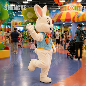 Costume da Mascotte Coniglio in Peluche EVA Personalizzato Shengye, per Eventi Promozionali, Unisex per Adulti - Product Image 2
