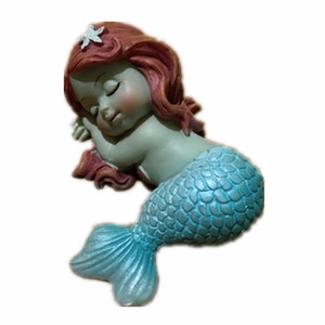 ตุ๊กตานางเงือกน้อยน่ารักนอนหลับตกแต่งชิ้น - Product Image 2