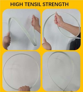Bandes plates flexibles de la fibre de verre Frp de pultrusion de flexion Lattes FRP personnalisées - Product Image 2
