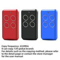 Control Remoto Universal KONST de 433MHz, Clonador de Llaves, Control Remoto de 4 Botones, Control Remoto Eléctrico para Clonar Puertas de Garaje