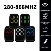 Copieur/Transmetteur Multi-fréquence 280-868 MHz avec Fonctionnalités de Code Roulant pour Télécommande de Porte de Garage Compatible