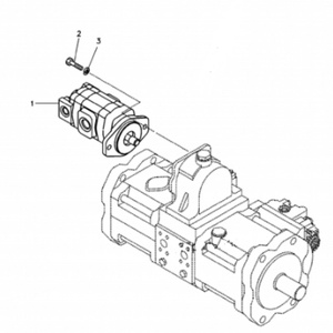 Bomba Hidráulica para Excavadora Belparts EC360C L EC330C L EC360B LC EC330B LC, Conjunto de Bomba Piloto VOE 14530502 - Product Image 2
