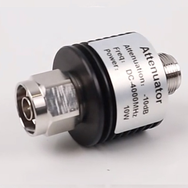 RF Attenuator N Male / N Female 5W 50W 4GHz 6GHz 5dB 10dB 30dB Attenuation