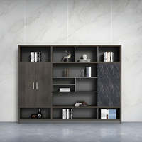 Meubles de bureau modernes, armoire élégante avec compartiments à ouverture par pression pour le bureau