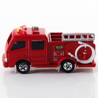 Camion de pompiers miniature Tomica Mini Diecast à l'échelle 1:64, modèle de camion miniature en métal