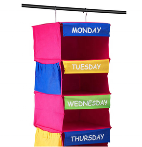 Bán Hot Treo Trẻ Em Lưu Trữ <span class=keywords><strong>Organizer</strong></span> 7 Kệ Di Động Closet Treo Closet <span class=keywords><strong>Organizer</strong></span> Kids Room Lưu Trữ Túi Đồ Chơi Giáo Dục - Product Image 3
