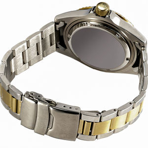 นาฬิกาข้อมือผู้ชายแฟชั่นธุรกิจ สีเขียว รุ่น Water Ghost สแตนเลสสตีล ควอตซ์ กันน้ำลึก 20ATM สำหรับดำน้ำ อะไหล่นาฬิกาข้อมือ - Product Image 6