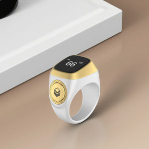 Assistant numérique de prière 2025, bague intelligente musulmane, suivi des heures de prière, compteur de zikr, chercheur de Qibla, application de guidage, support, IP67 - Product Image 4
