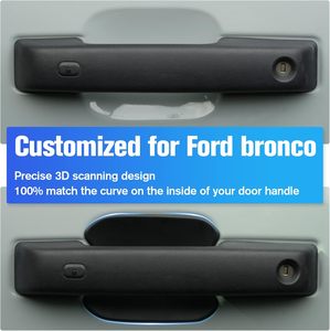 Autotürgriffschutz, Kratzschutz für Außentürgriffe, Schutzabdeckung, Zubehör für Bronco 2021 2022 2023 4-Türer - Product Image 3