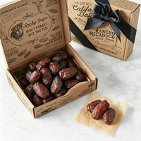 Boîte de luxe personnalisée Snacks Dattes confites Fruits secs Bonbons Céréales Noyaux Noix Restauration Emballage Boîte en papier