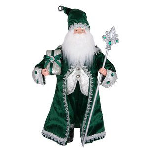 Factory Garden Handmade Green Baby <b>Santa</b> Claus 60Cm <b>Christmas</b> Ornaments Customizable - Product Image 3
