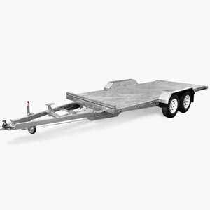 <span class=keywords><strong>Remolque</strong></span> de coche de eje de piso de acero de inclinación completa personalizado para transporte agrícola con alta productividad - Product Image 1